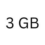 3 GB